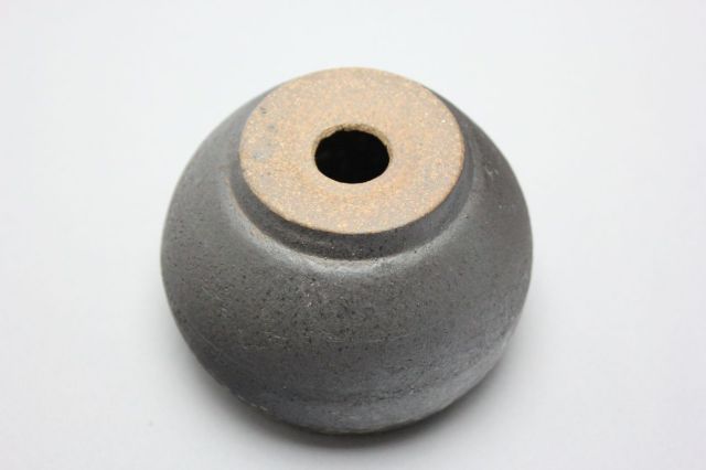 丸球鉢,金吹,萬古焼,植木鉢,盆栽鉢