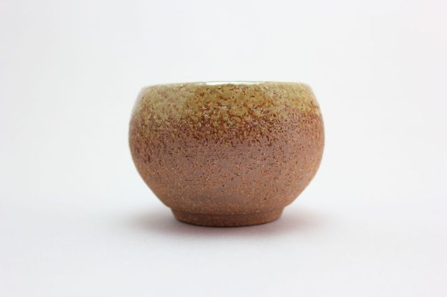 丸球鉢,茶吹,2.5号,萬古焼,植木鉢