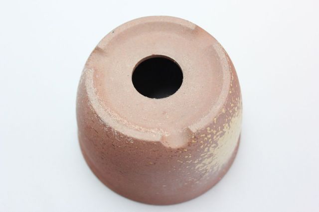 丸切立山草鉢,吹,3.5号,萬古焼,植木鉢