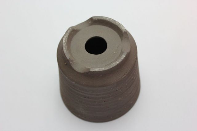 丸,荒土,3号,萬古焼,植木鉢