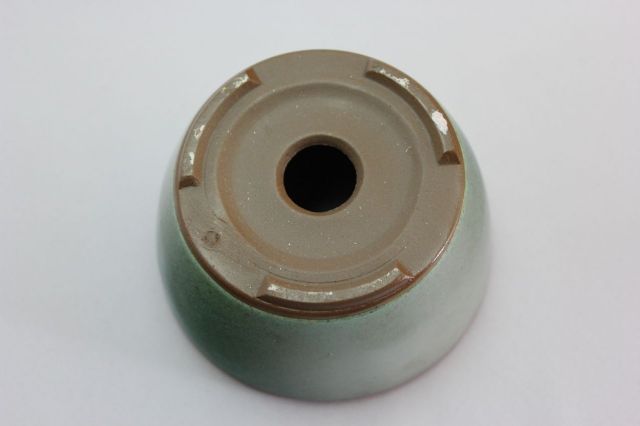 丸切立織部,3号,萬古焼,植木鉢,盆栽鉢