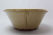 丸外縁立筋,クリーム,7号,中国鉢,植木鉢