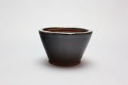 丸切立,織部,2号,中国鉢,植木鉢