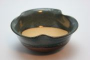 生子三方曲げ,3.5号,信楽焼,植木鉢,盆栽鉢
