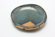 受け皿,丸,生子,4号,信楽焼