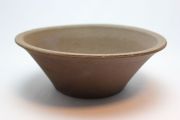 ウデ荒土そり丸,7号,常滑焼,植木鉢,盆栽鉢