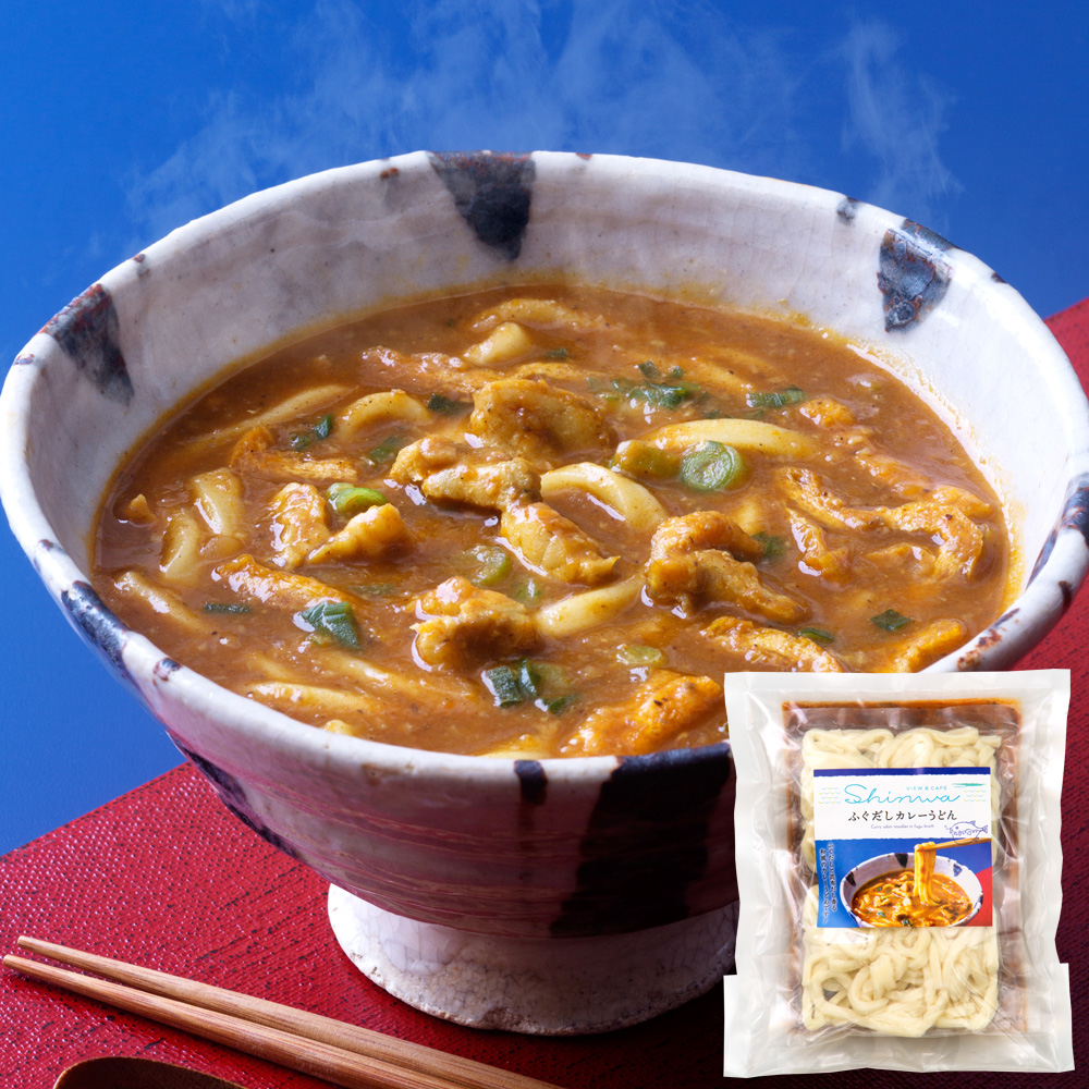 ヤマモリ カレーうどんの素 270331 | かぜとゆきオンラインショップ