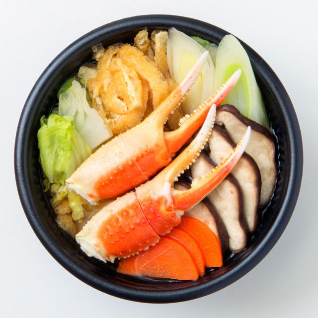 おひとりさま　かに寄せ鍋