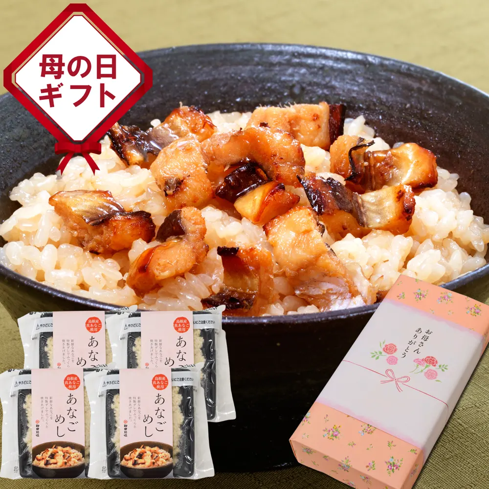 母の日　あなごめし4個セット