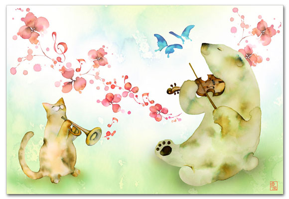 ハルクマとハルネコ