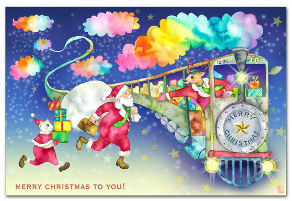 サンタは大忙し