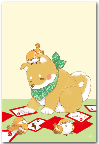 柴犬とかるた