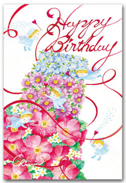 花のケーキ