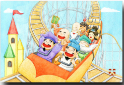 七福神　ジェットコースター