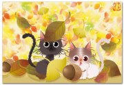 どんぐり猫