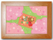 桜でお花見茶