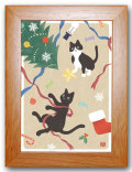 クリスマスねこ