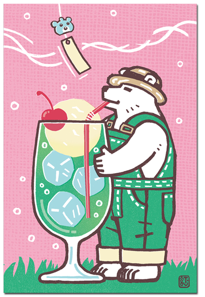 白くまクリームソーダー