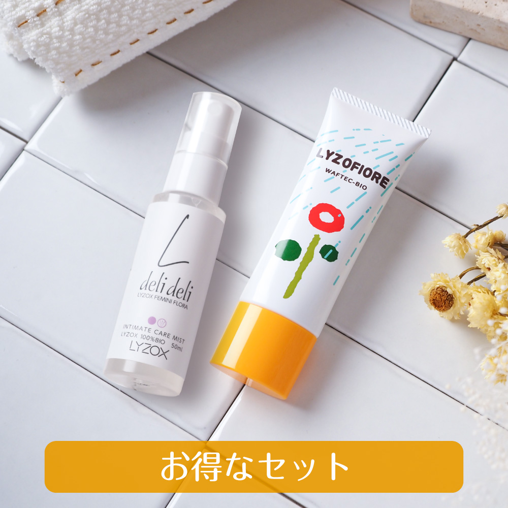 ミスト化粧水 delideli mist 50ml + フェイス用クリーム　リゾフィオーレ