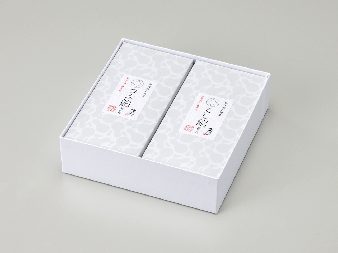 和菓子お取り寄せ「三松堂」　こし餡・つぶ餡セット