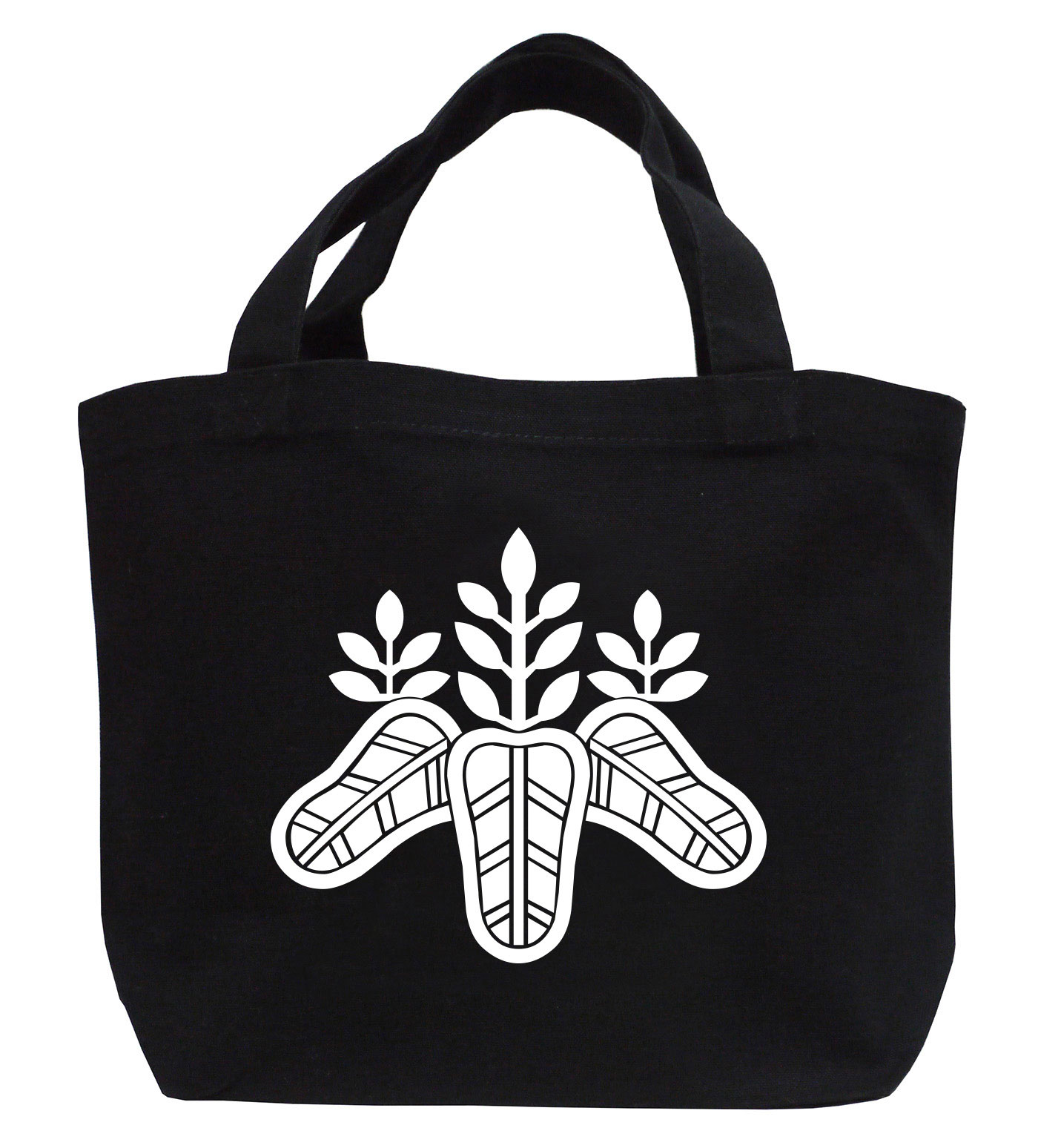 戦国武将家紋ミニトートバッグ【豊臣氏家紋「太閤桐」豊臣秀吉】【送料無料】