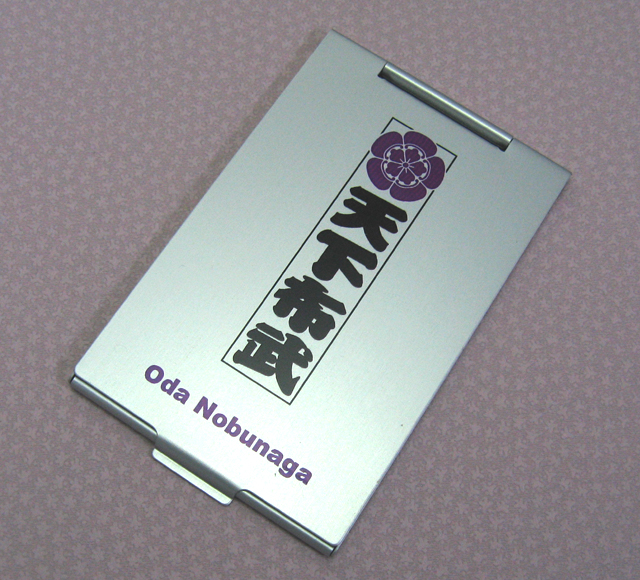 戦国武将コンパクトミラー・織田信長「天下布武」