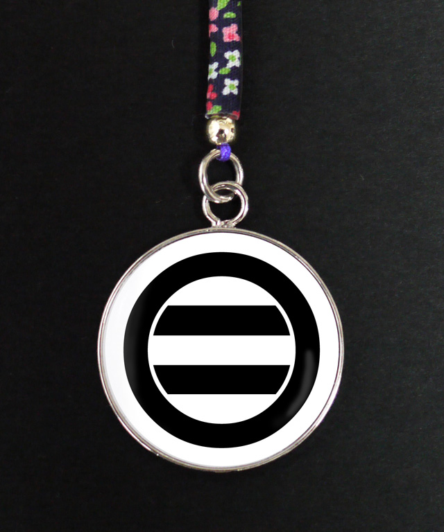 戦国武将家紋ストラップ（ドーム型）「最上義光」