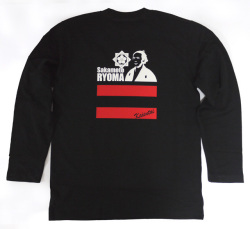 坂本龍馬Tシャツ（長袖）「海援隊」