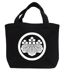 家紋ミニトートバッグ「丸に五三桐」【送料無料】