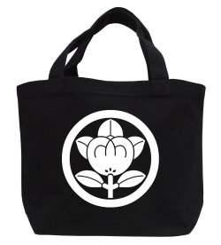家紋ミニトートバッグ「丸に橘」【送料無料】