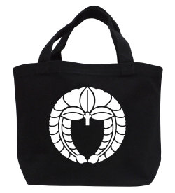 家紋ミニトートバッグ「下がり藤」【送料無料】