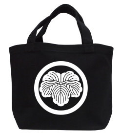 家紋ミニトートバッグ「丸に蔦」【送料無料】