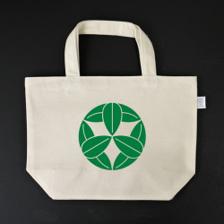 戦国武将家紋ミニトートバッグ「竹中重治」