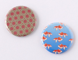 【缶バッジ】和文様3