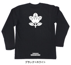 戦国武将家紋Tシャツ【山中鹿介「一つ橘」】（長袖）【送料無料】