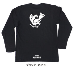 戦国武将家紋Tシャツ【雑賀孫市「八咫烏（ヤタガラス）」】（長袖）【送料無料】