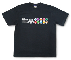 戦国武将Tシャツ・豊臣軍団「TEAM TOYOTOMI」（漆黒）