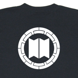 戦国武将家紋Tシャツ「服部正成（服部半蔵）」