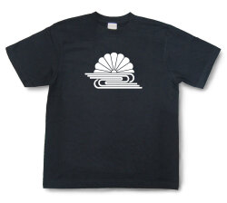 家紋Tシャツ「菊水」（半袖）【送料無料】