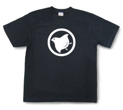 家紋Tシャツ「丸に千鳥」（半袖）【送料無料】