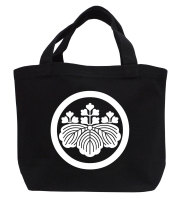 家紋ミニトートバッグ「丸に五三桐」【送料無料】