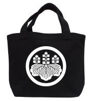 家紋ミニトートバッグ「丸に五七の桐」【送料無料】