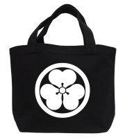 家紋ミニトートバッグ「丸に片喰」【送料無料】