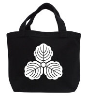 家紋ミニトートバッグ「三つ柏」【送料無料】