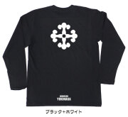 戦国武将家紋Tシャツ【小西行長「花久留子（ハナクルス）」】（長袖）【送料無料】