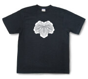 家紋Tシャツ「蔦」（半袖）【送料無料】