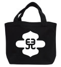 戦国武将家紋ミニトートバッグ【宇喜多氏家紋「島形に兒文字」宇喜多直家・宇喜多秀家】【送料無料】