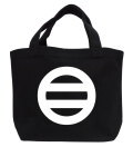 家紋ミニトートバッグ「丸に二つ引き」【送料無料】