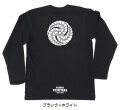 戦国武将家紋Tシャツ【黒田孝高（黒田官兵衛）「藤巴」】（長袖）【送料無料】