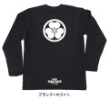 戦国武将家紋Tシャツ【酒井忠次「丸に片喰」】（長袖）【送料無料】